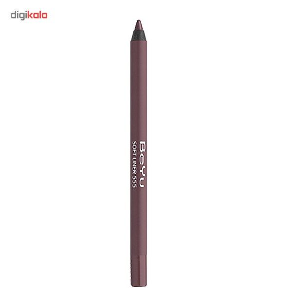 مداد لب بی یو مدل Soft Lip Liner 555 -  - 2