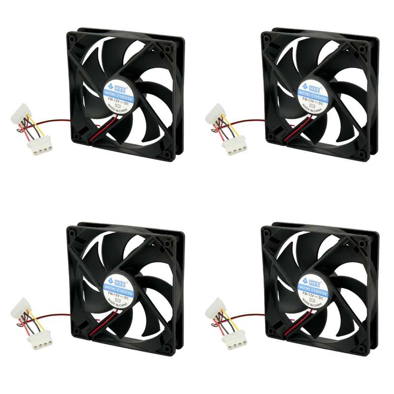 فن کیس ایکس فورتک مدل HSX 12CM بسته ۴ عددی فن کیس ایکس فورتک مدل HSX 12CM بسته ۴ عددی
