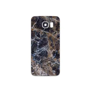 MAHOOT Earth-White-Marble Cover Sticker for Samsung Galaxy S6