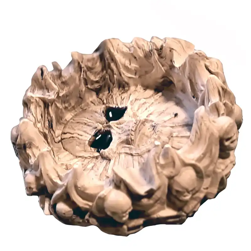 زیرسیگاری مدل اسکلت چشم براق