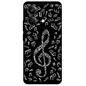Megafone Musical Note 1370 Cover For Xiaomi Redmi Note 13R Pro