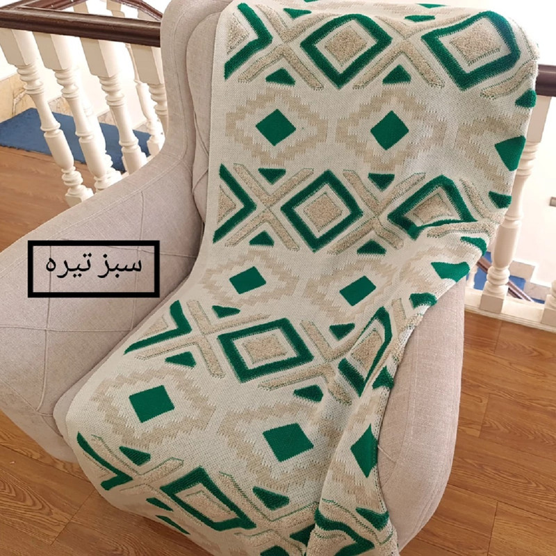 شال مبل و تخت کوکو جم مدل دیجی پانچ پلاس سایز 170x140 سانتی‌متر