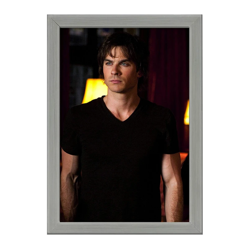 تابلو خندالو طرح دیمون سالواتوره خاطرات یک خون آشام  The Vampire Diaries  کد 23693