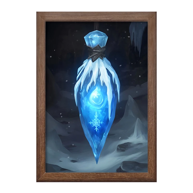 تابلو خندالو طرح یخ کد F10770