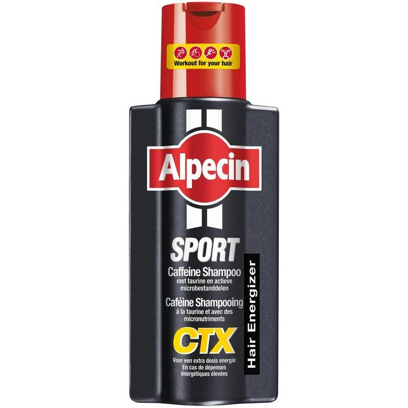 شامپو تقویت کننده مو آلپسین مدل Sport CTX حجم 250 میلی لیتر