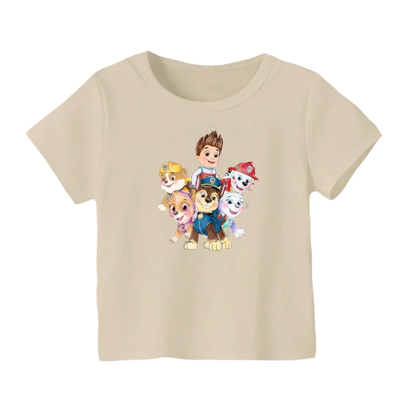 تی شرت آستین کوتاه بچگانه مدل سگ نگهبان کد ۲