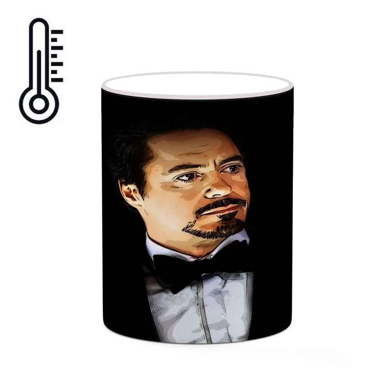 ماگ حرارتی کاکتی طرح Robert Downey Jr مدل mgh27187