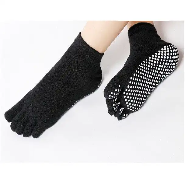 جوراب ورزشی زنانه مدل یوگا جا انگشتی