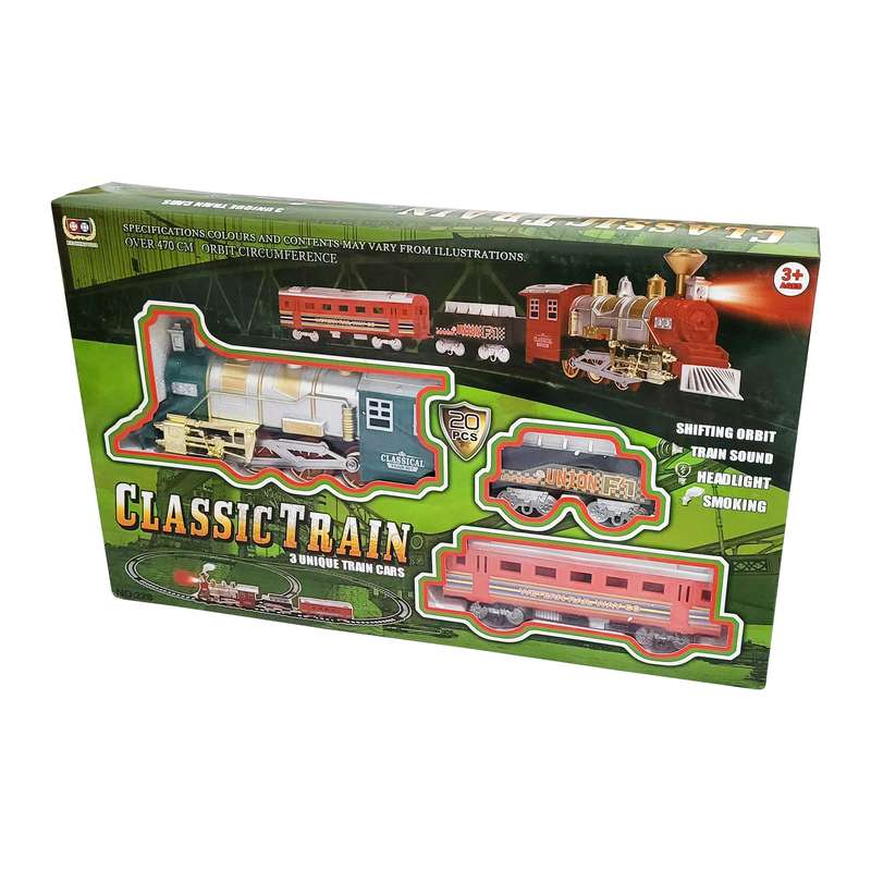 قطار بازی مدل CLASSIC TRAIN کد 228