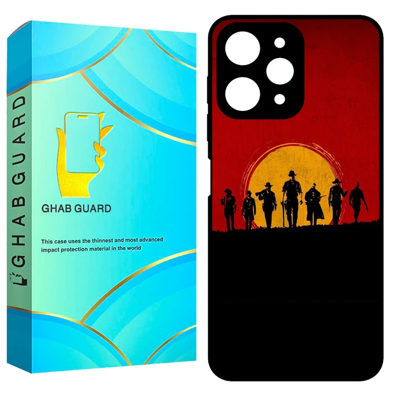 کاور قاب گارد طرح Dead Red مدل GCHPR12 مناسب برای گوشی موبایل شیائومی Redmi 12 4G / Redmi 12 5G / Poco M6 Pro 5G