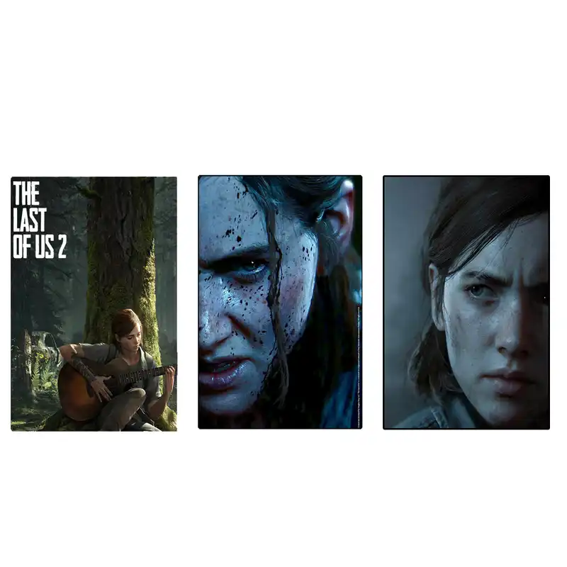 تابلو شاسی طرح بازی the last of us 2 کد AP400 مجموعه 3 عددی