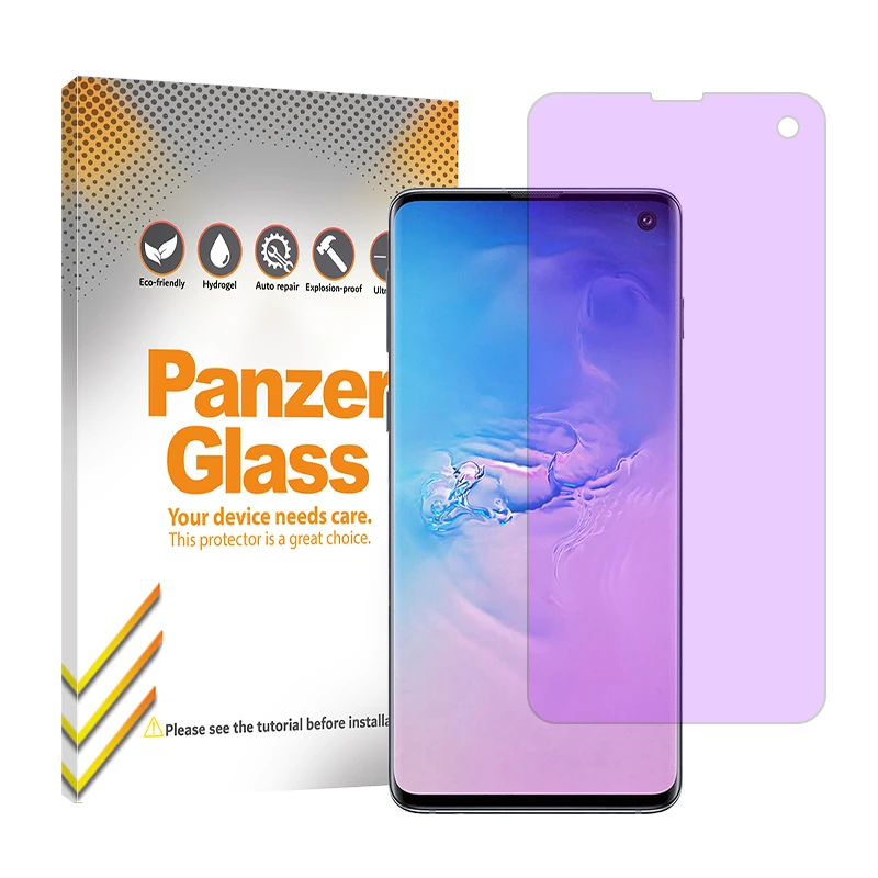 محافظ صفحه نمایش آنتی پرپل پنزر گلس مدل Resistant مناسب برای گوشی موبایل سامسونگ Galaxy S10