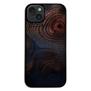 AKAM AMC-WA15PLUS-WOOD-18 Cover For Apple iPhone 15 Plus