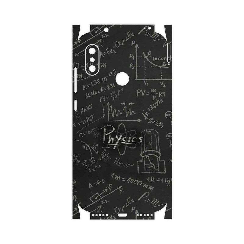 برچسب پوششی ماهوت مدل Physics Science-FullSkin مناسب برای گوشی موبایل شیائومی Redmi Note 6 Pro