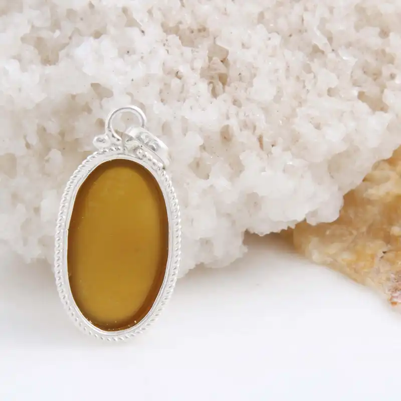 آویز گردنبند نقره زنانه بازرگانی میلادی مدل عقیق شرف الشمس کد PK_113