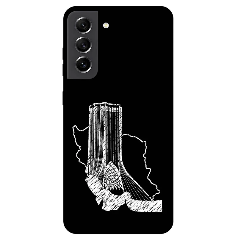 کاور مگافون طرح برج آزادی مدل 1628 مناسب برای گوشی موبایل سامسونگ Galaxy S21 FE 5G