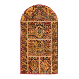 کلاژ فرش دستبافت یک متری طرح چهل تکه مدل A2049