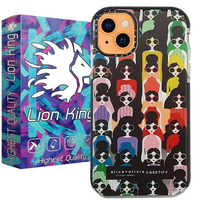  کاور لاین کینگ مدل casetifygirls مناسب برای گوشی موبایل اپل iPhone 14 Plus