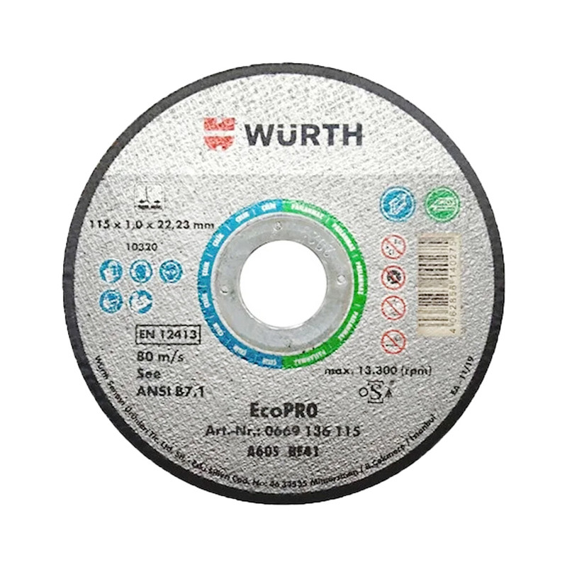 سنگ برش فولاد وورث مدل 0669136115