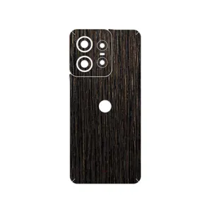 MAHOOT Dark-Gold-Stripes-Wood Cover Sticker for Motorola Edge 50 Pro
