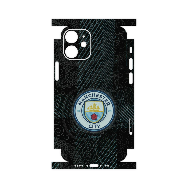 برچسب پوششی ماهوت مدل Manchester-City-FullSkin مناسب برای گوشی موبایل اپل iPhone 12 mini