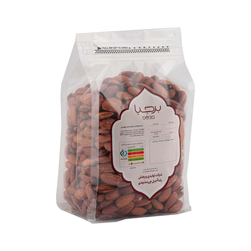 بادام درختی درشت برجیا - 500 گرم