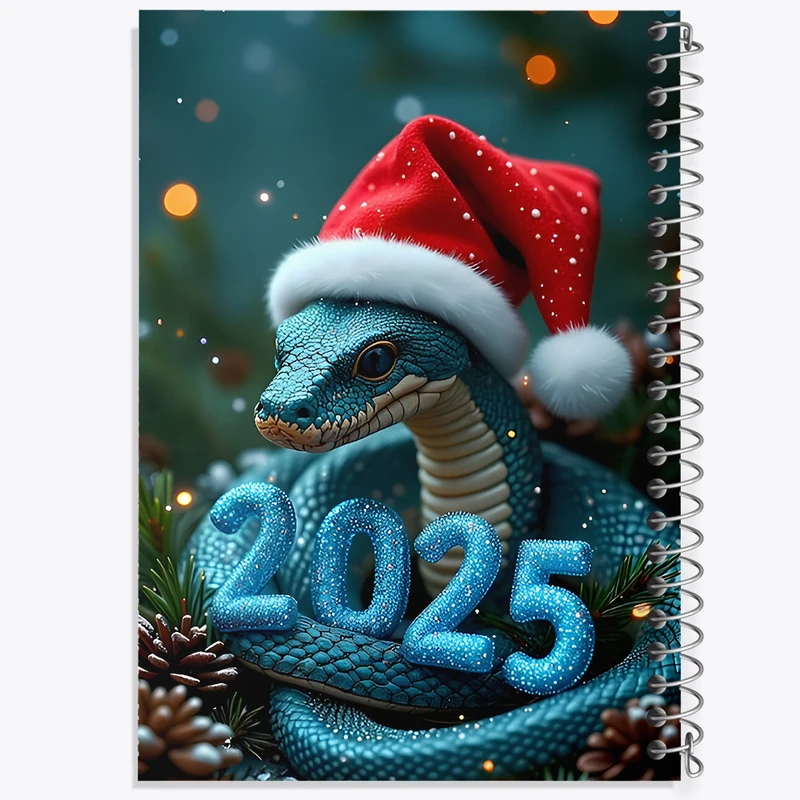 دفتر ژورنال نویسی 50 برگ خندالو مدل نقطه ای طرح سال 2025 میلادی کد F8162