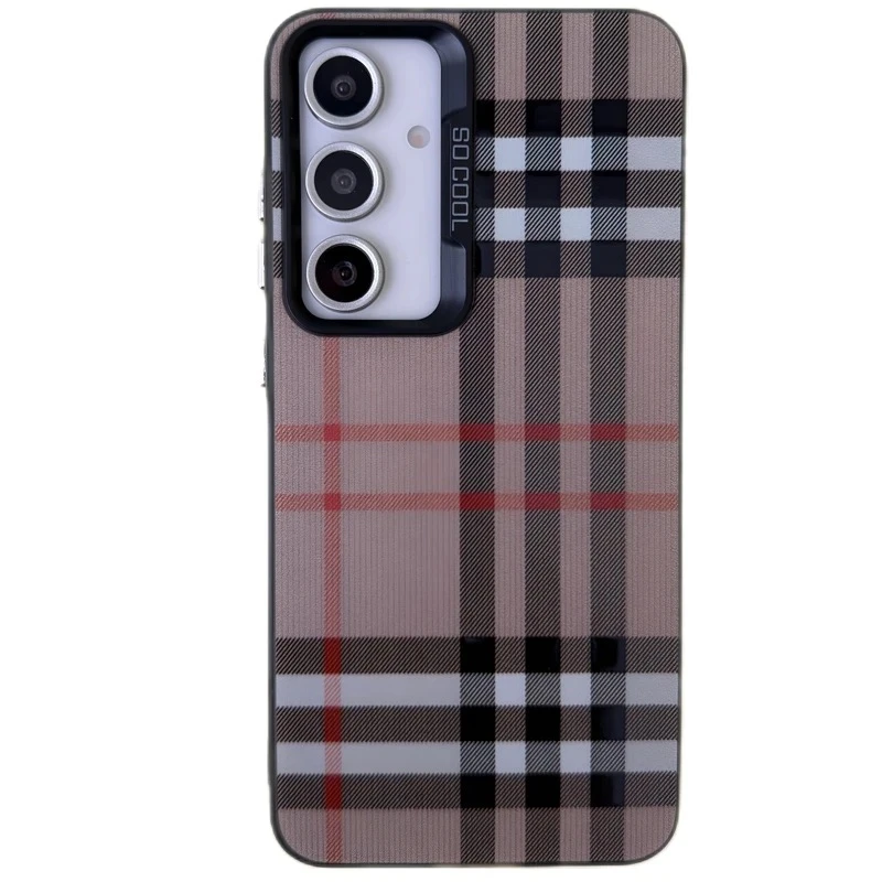 کاور مدل so cool طرح Burberry مناسب برای گوشی موبایل سامسونگ Galaxy A17 4G