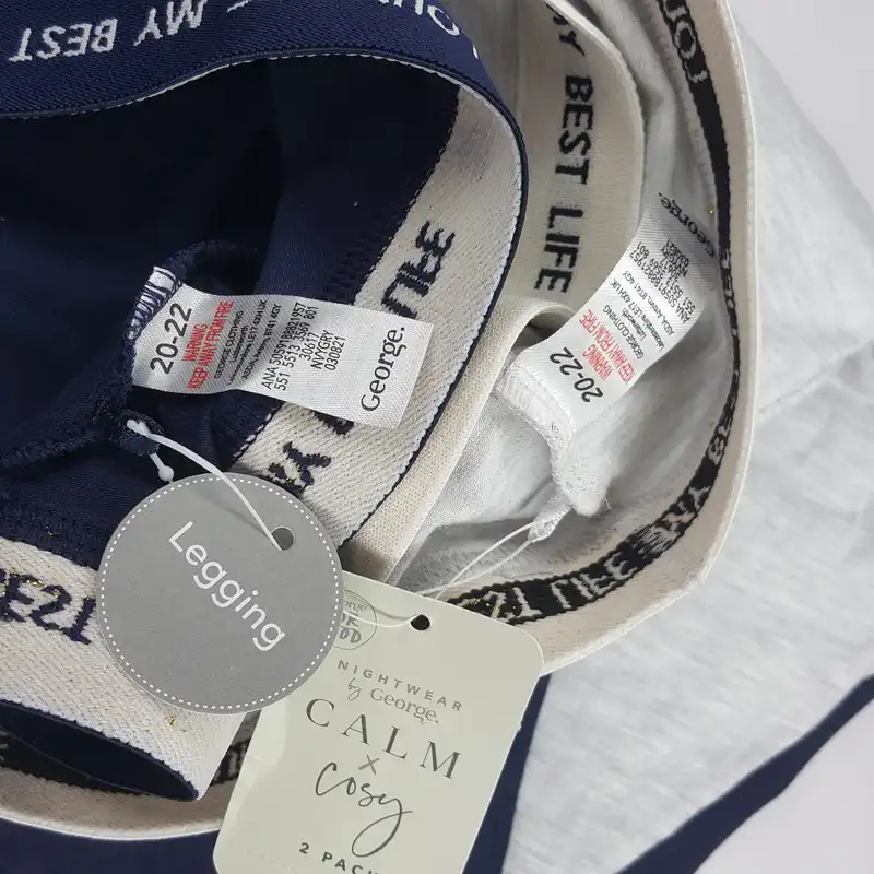 لگینگ زنانه جورج مدل d-50 مجموعه دو عددی