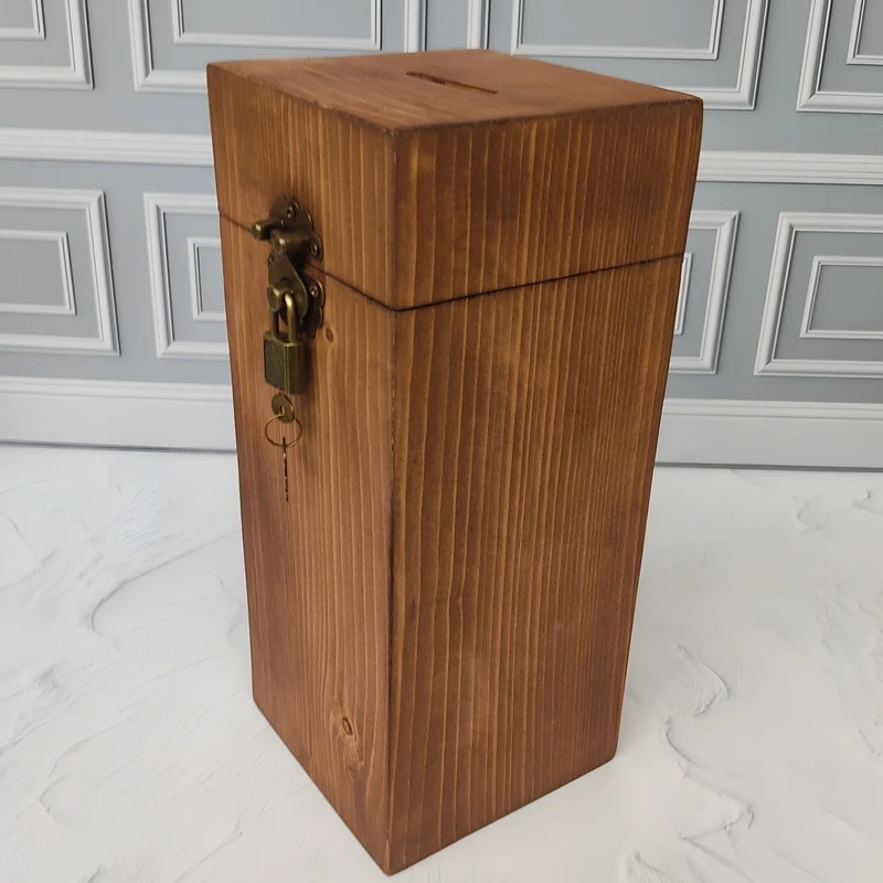 عکس شماره 2 : قلک مدل چوبی کد 001