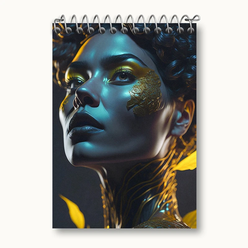 دفتر یادداشت 50 برگ خندالو مدل دخترانه کد N1627