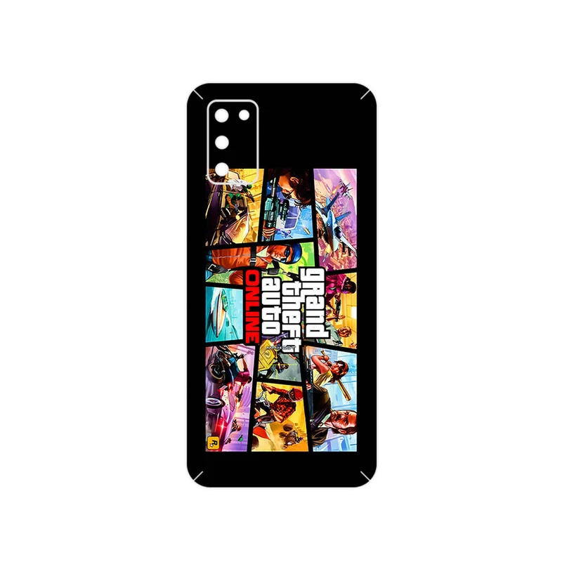 برچسب پوششی ماهوت مدل GTA Online Game Series مناسب برای گوشی موبایل سامسونگ Galaxy A03S