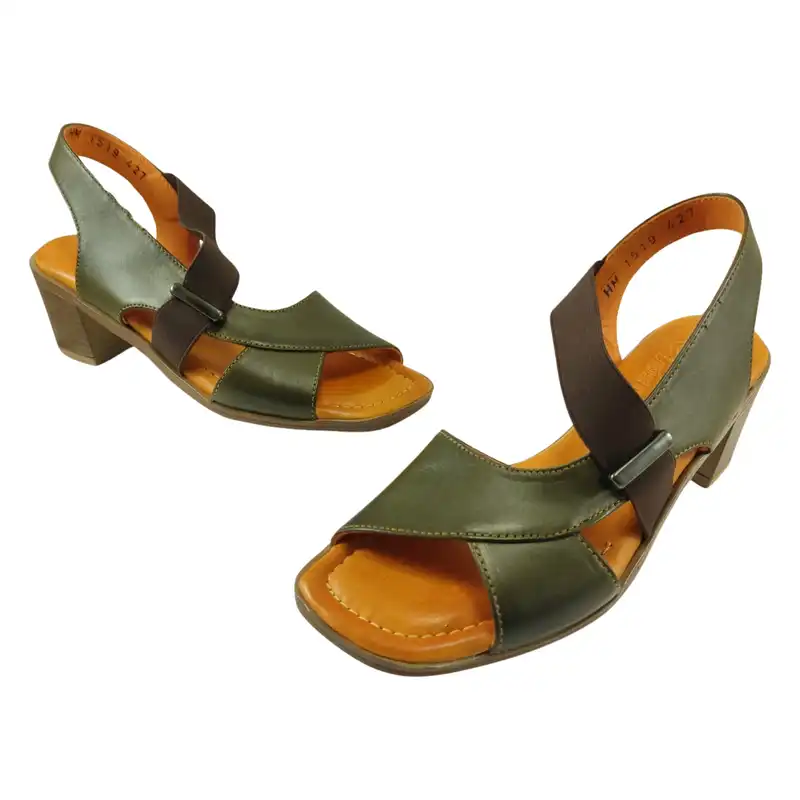 صندل زنانه مدل چرم طبیعی کد 669.1