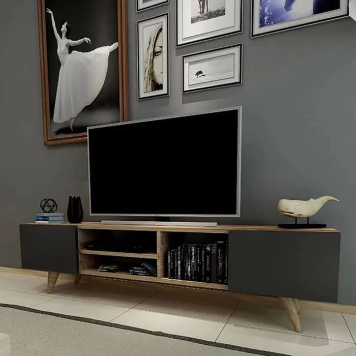 میز تلویزیون مدل 2462 مناسب برای تلویزیون تا 65 اینچ