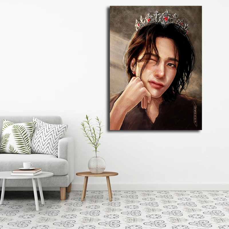 تابلو شاسی مدل stray kids fanart کد 42