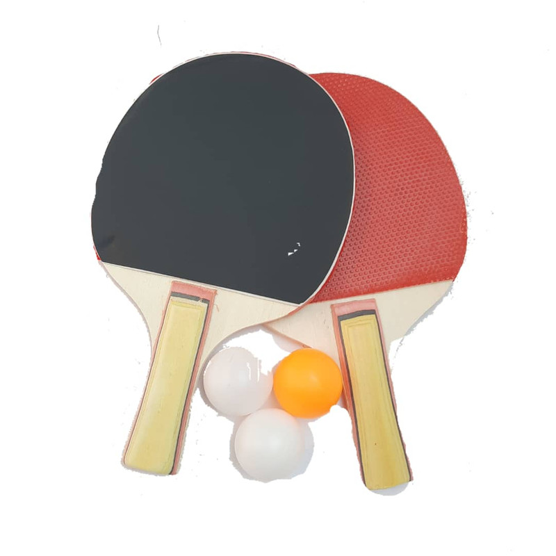 راکت پینگ پنگ مدل SPORTS RACKET به همراه توپ مجموعه 5 عددی