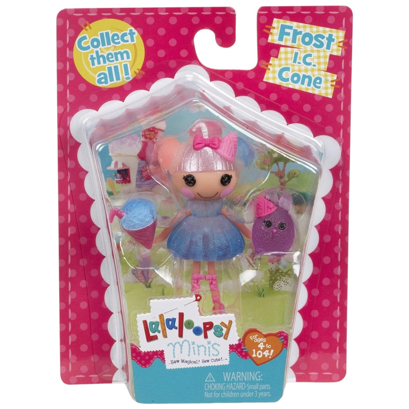 عروسک لالالوپسی مدل Lalaloopsy mini Frost I.C. Cone ارتفاع 15 سانتی متر