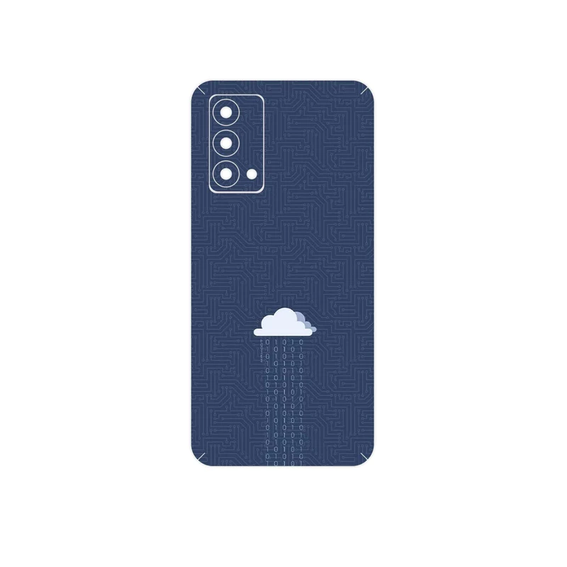 برچسب پوششی ماهوت مدل Minimal Data Cloud مناسب برای گوشی موبایل ریلمی GT Master