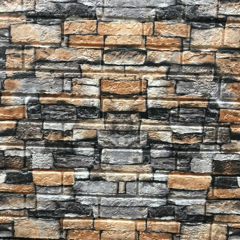 دیوارپوش مدل فومی کد AS43 بسته 6 عددی