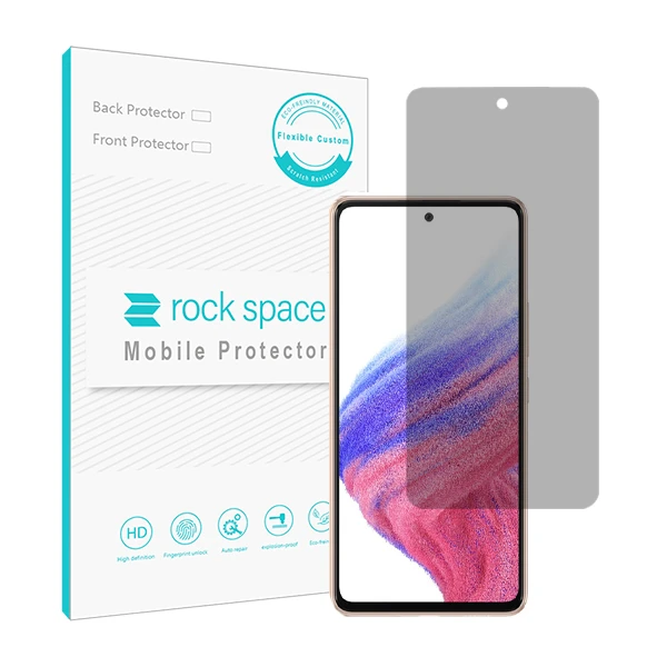محافظ صفحه نمایش حریم شخصی راک اسپیس مدل HyPRV مناسب برای گوشی موبایل سامسونگ Galaxy A53