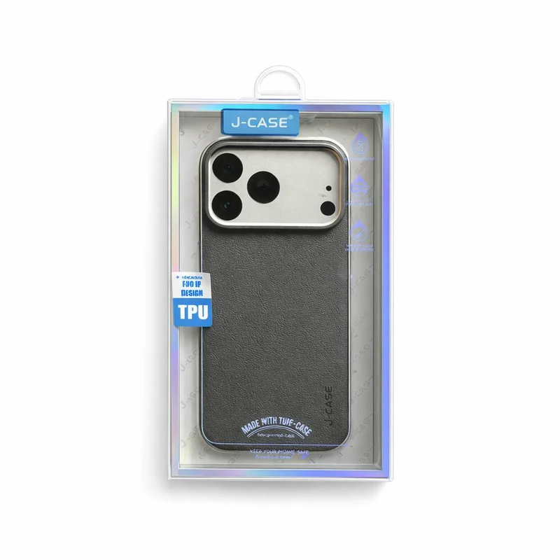 کاور J-Case مدل Leather مناسب برای گوشی موبایل اپل iPhone 17 pro max
