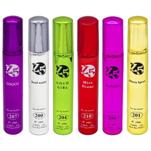 عطر جیبی زنانه زد فایو مدل Z1 حجم 25 میلی لیتر مجموعه 6 عددی