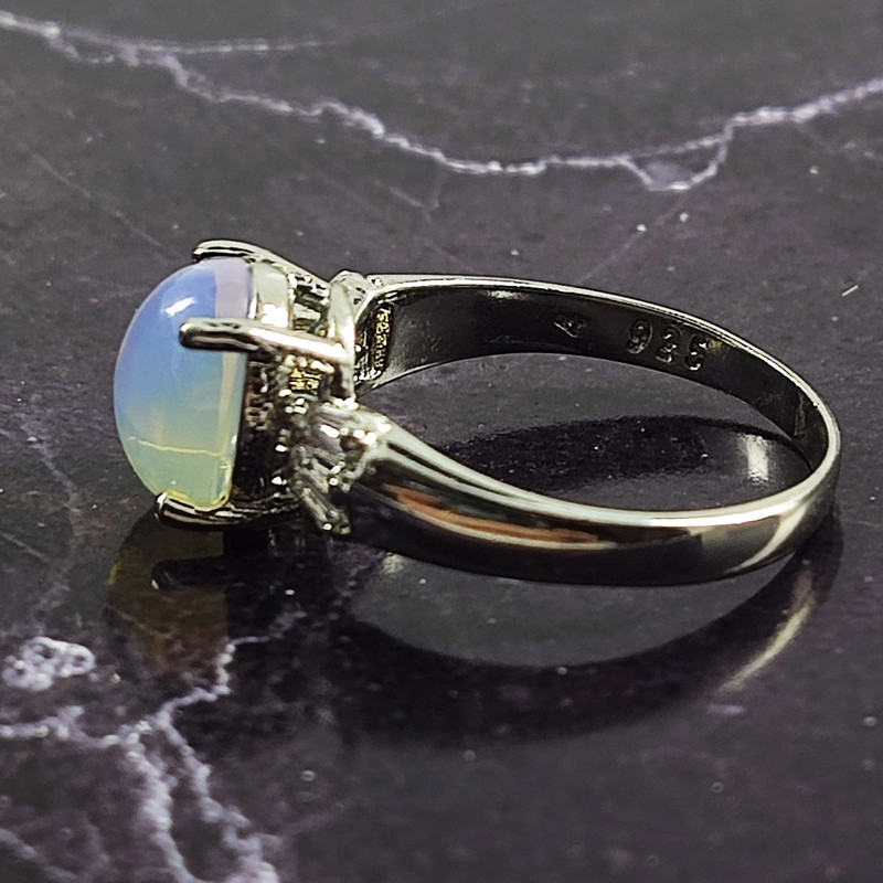 انگشتر نقره زنانه سلین کالا مدل اپال کد 107