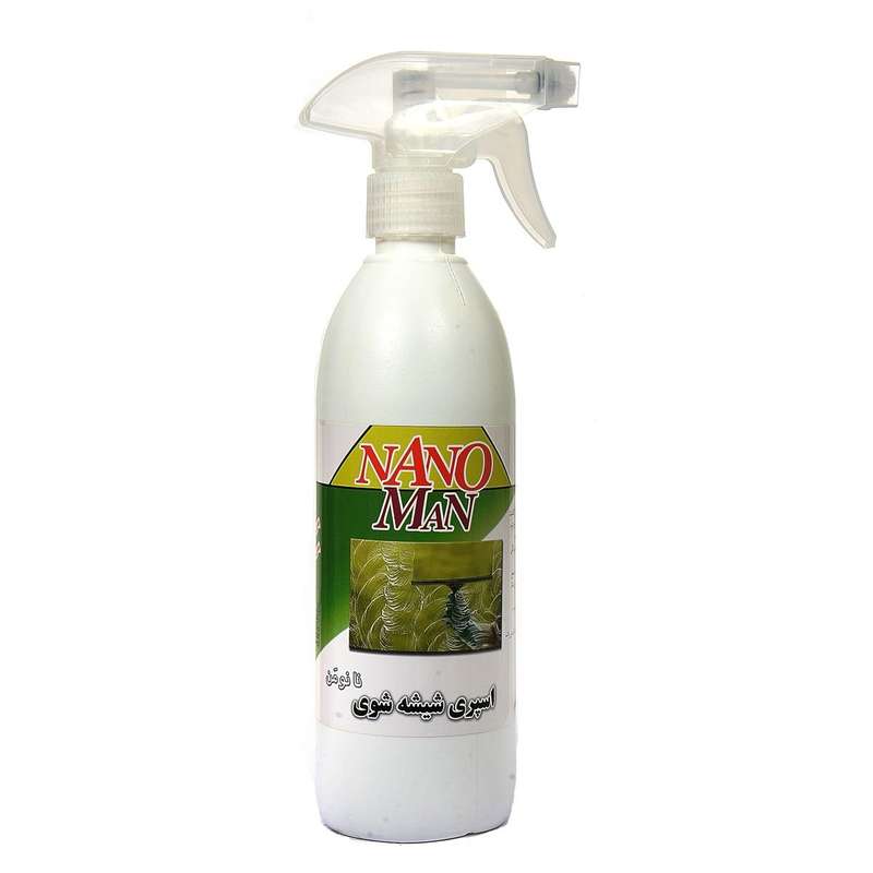 شیشه پاک کن نانومن مدل ضدبخار حجم 500 میلی لیتر