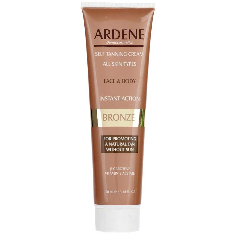 کرم برنزه کننده Arden مدل Face And Body Skin حجم 100 میلی لیتر