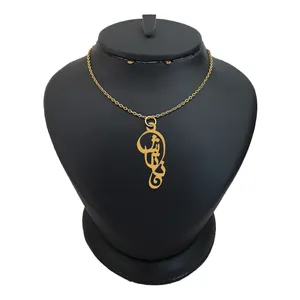 گردنبند نقره زنانه ترمه ۱ مدل ناتاشا کد ma 940