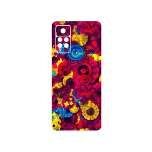 MAHOOT Vector Flower Garden Digital Art Cover Sticker for Xiaomi Redmi Note 11 Pro