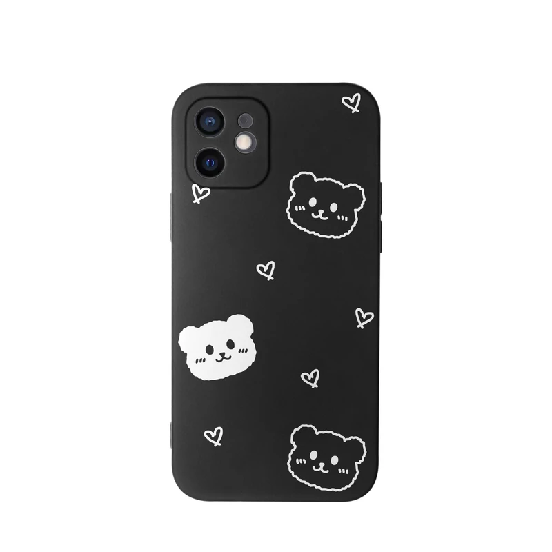 کاور طرح خرس کیوت کد f4169 مناسب برای گوشی موبایل اپل iphone 12 Mini