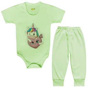 ست بادی و شلوار نوزادی کارانس مدل BSTG-3253