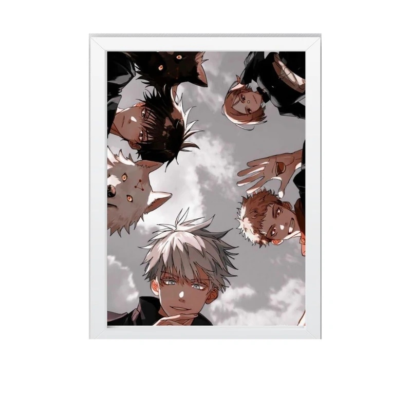 تابلو مدل میس فریم انیمه سگ های ولگرد بانگو